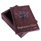 CONFIRMATION KEEPSAKE BOX - DISTRESSED LOOK