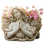 PRAYING ANGEL FLOWER PLANTER