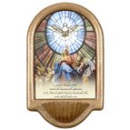 PERSONALIZED HOLY WATER FONT - PENTECOST