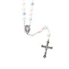 TRANSLUCENT MULTICOLOR PASTEL BEAD ROSARY