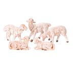 FONTANINI 5-PIECE SHEEP SET -  5" SCALE FIGURES