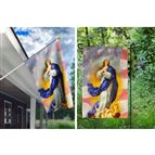 IMMACULATE CONCEPTION/AMERICAN FLAG SET