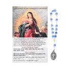 CHAPLET OF THE IMMACULATE CONCEPTION WITH CARD