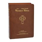 SAINT JOSEPH WEEKDAY MISSAL - VOLUME 1 (LARGE PRINT)