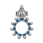 OUR LADY OF GRACE POCKET ROSARY RING