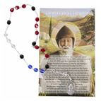 CHAPLET OF ST. CHARBEL (SHARBEL) WITH CARD