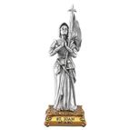 ST. JOAN OF ARC FINE PEWTER STATUE