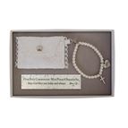 MINI PURSE & PEARL BRACELET - FIRST COMMUNION GIFT SET