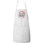 PROVERBS 31:25 - CLOTHED WITH STRENGTH (LADYBUG) - APRON