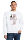 CHRISTMAS CROSS SWEATSHIRT