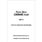 KNOW YOUR CATHOLIC FAITH TEACHING CARDS - SET 2