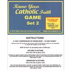 KNOW YOUR CATHOLIC FAITH GAME CARDS - SET 2