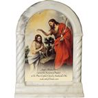 PERSONALIZED DESK SHRINE - BAPTISM IN THE JORDAN