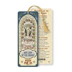 OUR LADY OF THE ROSARY BOOKMARK WITH TASSEL