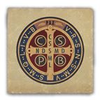 BENEDICTINE MEDAL (FRONT) - COASTER