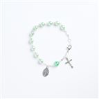 HOPE ROSARY BRACELET WITH MIRACULOUS MEDAL