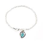 MIRACULOUS MEDAL FRENCH ROPE BRACELET WITH ENAMEL