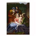 HOLY FAMILY WITH GRANDPARENTS CHRISTMAS CARDS