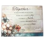 TOGETHER - MATTHEW 18:20 - GLASS CUTTING BOARD