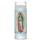 OUR LADY OF GUADALUPE (MESSAGE TO JUAN DIEGO) 3-DAY DEVOTIONAL CANDLE
