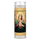 IMMACULATE HEART OF MARY (MORNING OFFERING) 3-DAY VOTIVE CANDLE