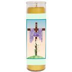 100% BEESWAX - EASTER (REGINA CAELI) - DEVOTIONAL CANDLE