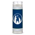 VINTAGE NATIVITY (NATIVITY PRAYER)  3-DAY DEVOTIONAL CANDLE