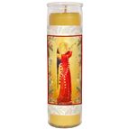 100% BEESWAX - TRUMPETING ANGEL (THE ANGELUS) - DEVOTIONAL CANDLE