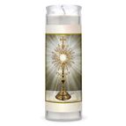 MONSTRANCE (PRAYER BEFORE THE BLESSED SACRAMENT) 3 - DAY DEVOTIONAL CANDLE
