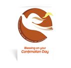 HOLY SPIRIT CONFIRMATION GREETING CARD - BLESSING