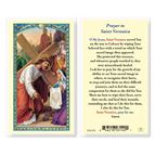 LAMINATED HOLY CARD - ST. VERONICA