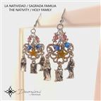 NATIVITY/HOLY FAMILY - ADVENT EARRINGS