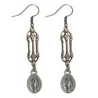 OUR LADY OF THE MIRACULOUS MEDAL - EARRINGS