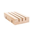 WOODEN (MAPLE) SOAP DISH