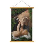 MAGNETIC TEAK WOOD FRAME - 13"