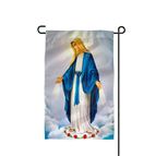 OUR LADY OF GRACE GARDEN FLAG