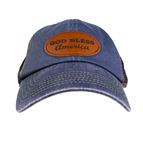 GOD BLESS AMERICA DENIM CAP