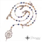 HOLY FAMILY ROSARY - CRYSTAL BEAD