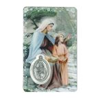 ST. ANNE HOLY CARD WITH MEDAL