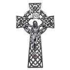 CELTIC KNOT WALL CRUCIFIX - 7 1/2"