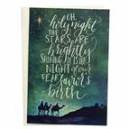 BETHLEHEM - O, HOLY NIGHT CHRISTMAS CARDS (BOX OF 50)