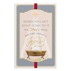 THE ONLY THING THAT MATTERS IS JESUS CHRISTMAS CARDS (BOX OF 50)