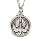 HOLY SPIRIT MEDAL - STERLING SILVER