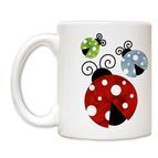 LADYBUG MUG  - 11 OZ