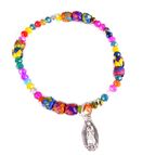 OUR LADY OF GUADALUPE MEDAL - PALM BRACELET