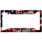 IN GOD WE TRUST - LICENSE PLATE FRAME