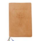 MAGNIFICAT LEATHER COVER LARGE PRINT EDITION (BY FATHER PASCHAL MARY OF MFVA) - NATURAL