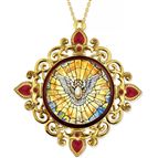 HOLY SPIRIT JEWELED ORNAMENT