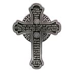 IRISH BLESSING WALL CROSS - 5 1/4"