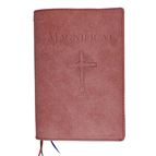MAGNIFICAT LEATHER COVER (BY FATHER PASCHAL MARY OF MFVA) - PINK